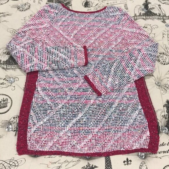 🎁 NIC+ZOE Telegraph Colorblock Sweater - Picture 2 of 7